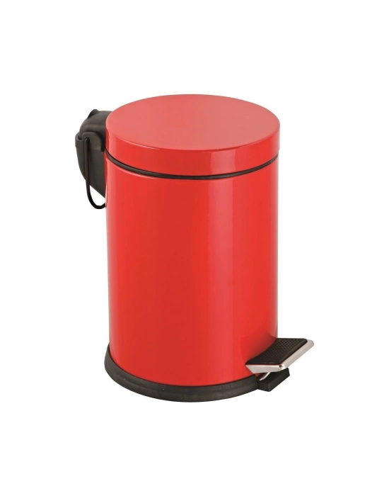 ® Onno Kırmızı Pedallı Çöp Kovası 5 Litre