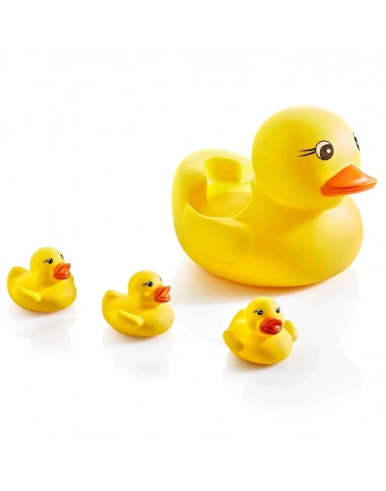 ® Sevimli Vinil Ördek Ailesi Banyo Oyuncakları