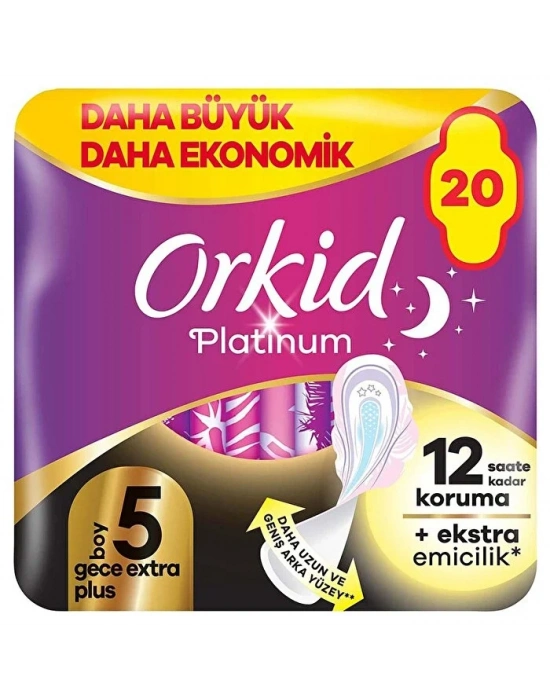 ®   Ultra Platinum Gece Ekstre Plus Ped 20Li
