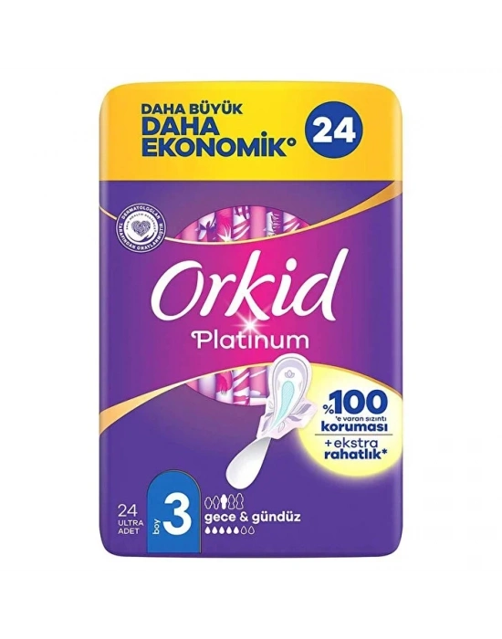 ®   Ultra Platinum Gece Ped 24Lü