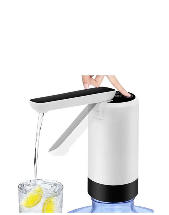 ® Otomatik Damacana Su Pompası | 40-80 Saniye Zaman Ayarlı | %90 Açılabilir Hijyenik Tasarım | Şarjlı ve Portatif