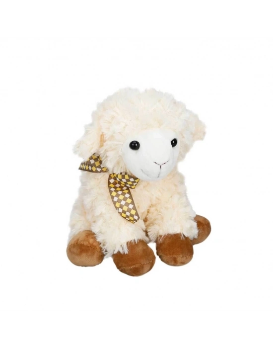 ® Oturan Peluş Kuzu 24 cm