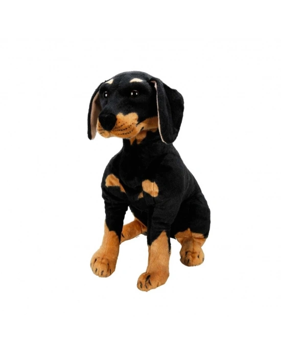 ® Oturan Rottweiler Peluş 68 cm