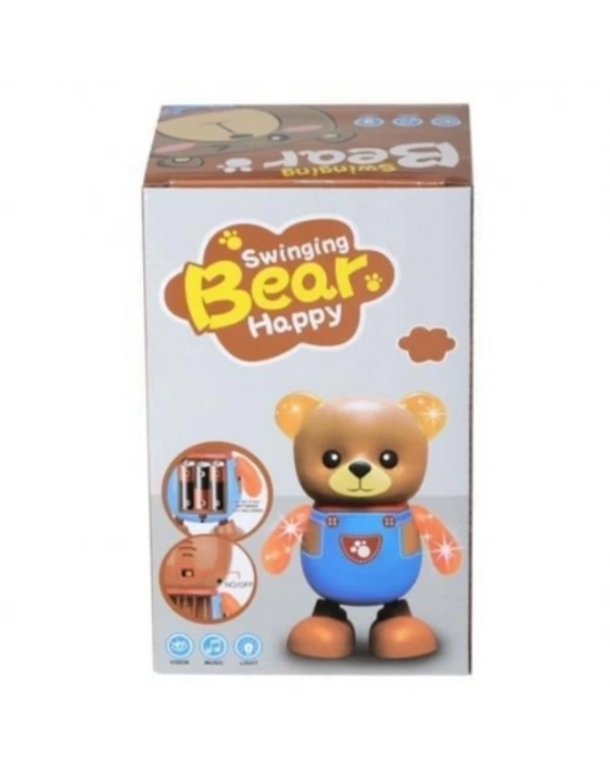 ® Oyuncak Kutulu Pilli Işıklı Müzikli Ayı