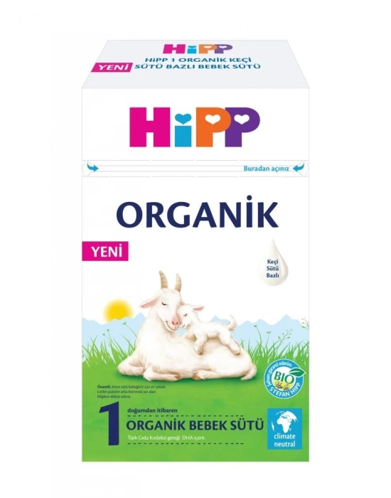 ®   1 Organik Keçisütü Bazlı Bebek Sütü 400 Gr