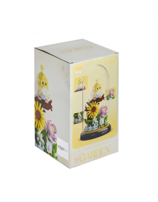 ® P1281 Panlos Fanus Çiçek 958 Parça Blok Seti -Vagon life