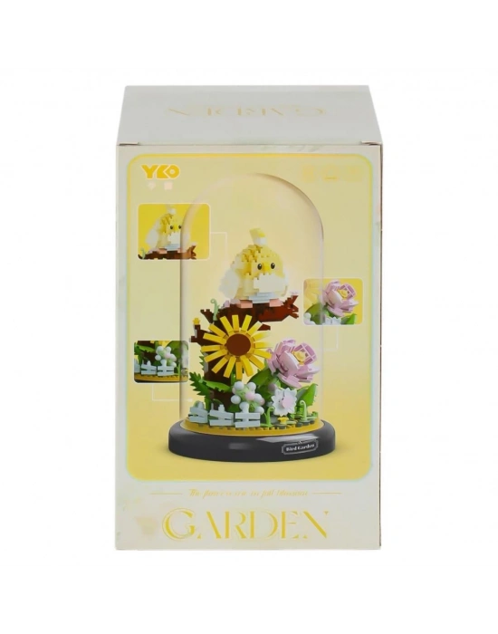 ® P1281 Panlos Fanus Çiçek 958 Parça Blok Seti -Vagon life