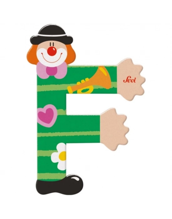 ® Palyanço Ahşap Harf F