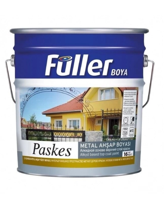 ® Paskes Sentetik Metal Boya 2,5 Kg Beyaz