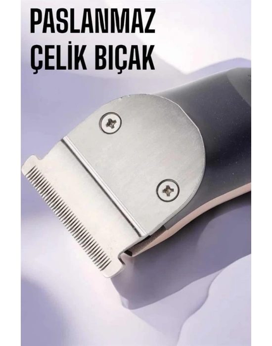 ® Paslanmaz Çelik Bıçaklı Hassas Çelik Bıçaklı Tıraş Makinesi