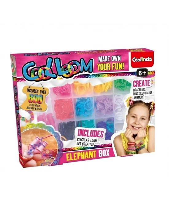 ® Cool Loom Elephant Box Hobi Set S00095692