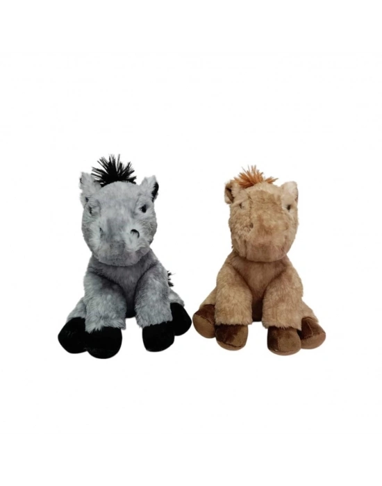 ® PB31558-23 Peluş Oturan At 23 cm