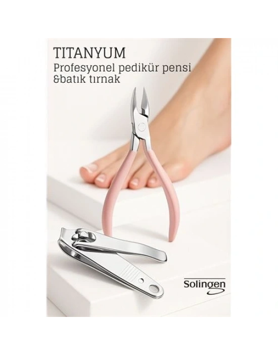 ® Pedikür Makası -  Batık Tırnak Makası Profesyonel Set