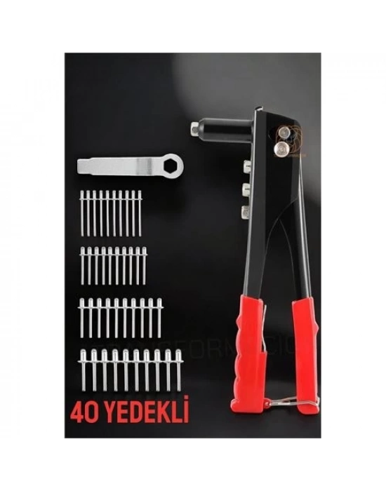 ® Perçin Tabancası 40 Yedekli 425303