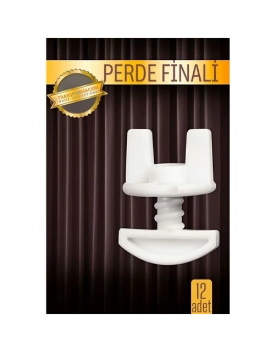 Perde Finali Perde Sonlandırıcı Stop Korniş Finali Sonu 12 Adet 716104