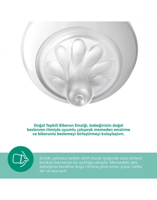 ®   Doğal Tepkili Natural Response Cam Biberon 120 ml 0+ Ay