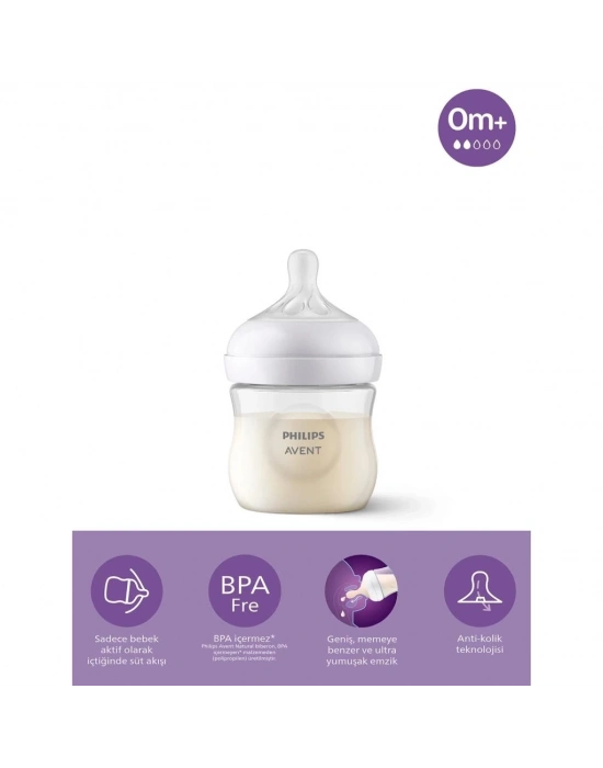 ®   Doğal Tepkili Natural Response PP Biberon 125 ml 0+ Ay