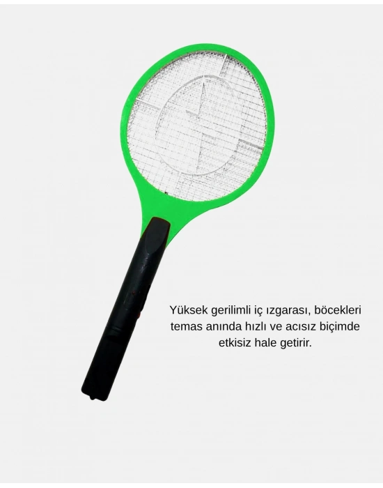 ® Pil ile Çalışan Elektronik Sinek Öldürücü – Çocuk ve Evcil Hayvan Dostu Tasarım