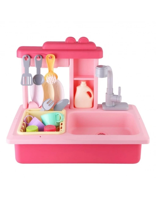 ® Pilli İnteraktif Lavabo Seti Pembe