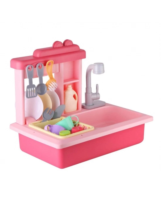 ® Pilli İnteraktif Lavabo Seti Pembe