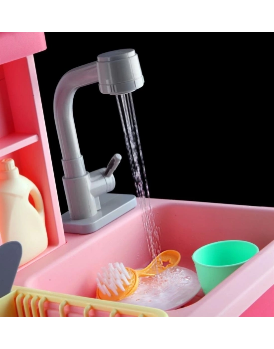 ® Pilli İnteraktif Lavabo Seti Pembe