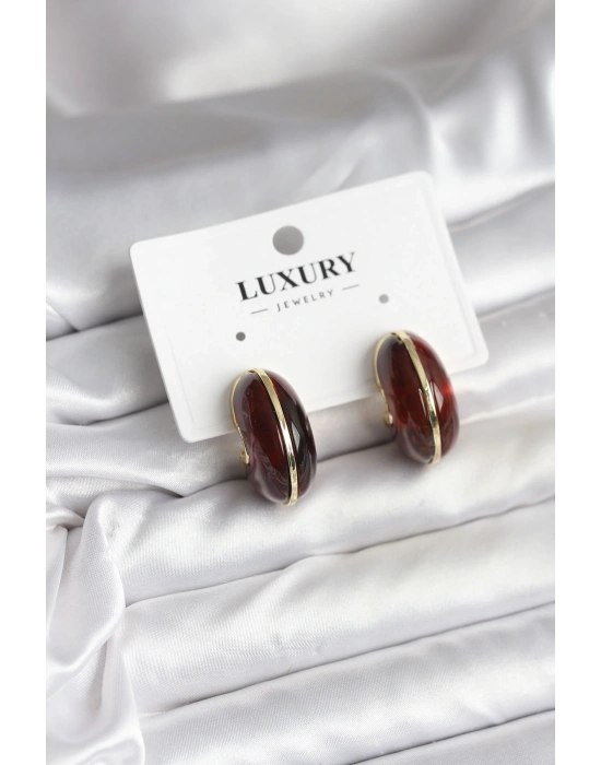 ® Pirinç Vintage Kadın Küpe