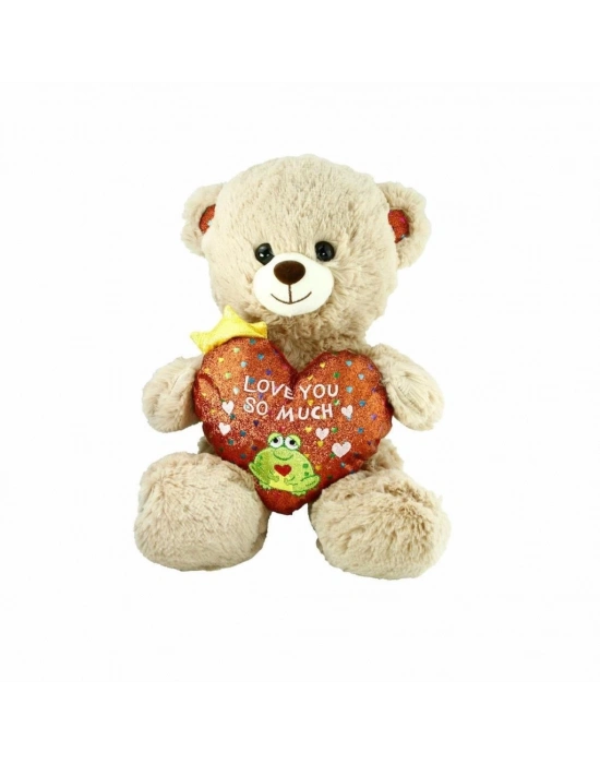 ® PJH2323 Peluş Kalpli Ayı Love You 30 cm