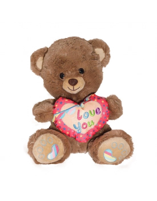® PJH2324  Peluş Kalpli Ayı Love You 30 cm -Vardem