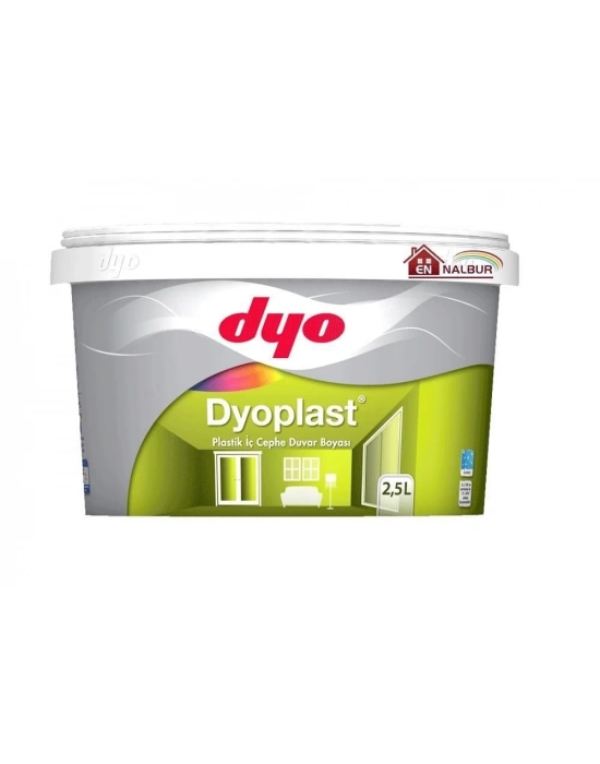 ®  plast Plastik İç Cephe Boyası 2,5 Litre Bayrak Kırmızı