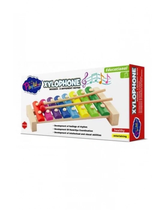 ®   Ahşap 8 Farklı Notalı Ksilofon 405