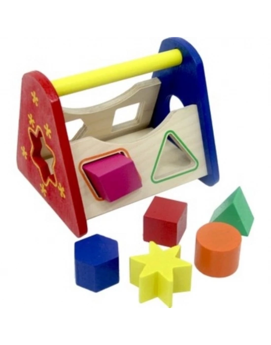 ®   Ahşap Eğitici Bul Tak Şekiller-389