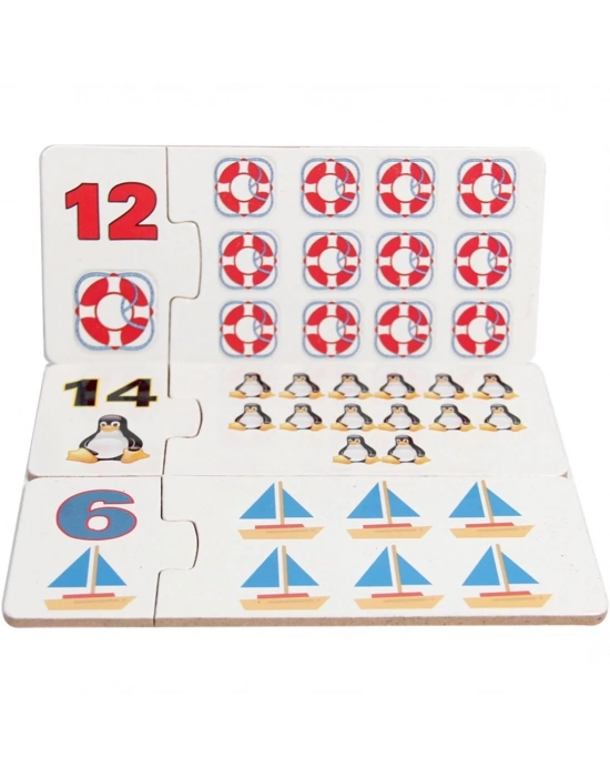 ® Ahşap Eğitici Puzzle Sayılar
