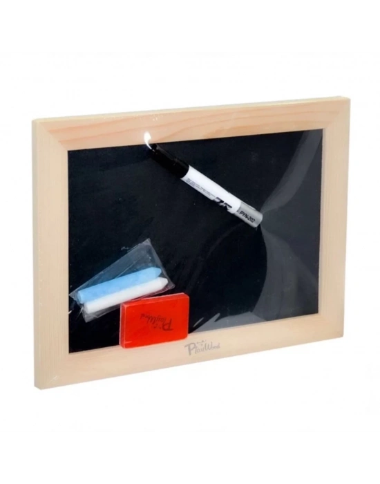 ® Ahşap Tablet Yazı Tahtası