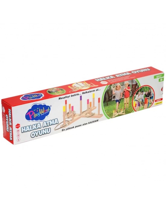 ® Kutuda Ahşap Halka Atma Oyunu