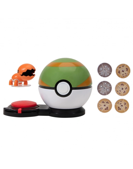 ® Sürpriz Atak Oyun Seti Trapinch + Nest Ball