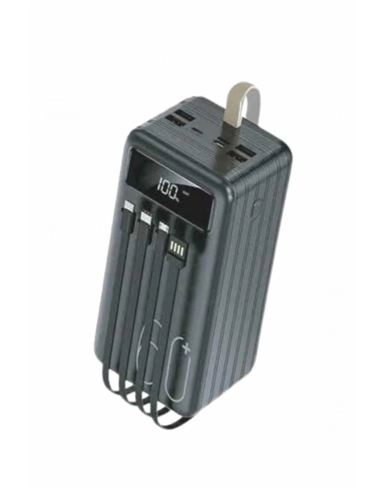 ® Powerbank 60.000 Mah Taşınabilir Şarj Hızlı El Fenerli Dijital Göstergeli
