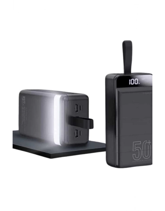 ® Powerbank Çoklu Şarj Girişi 50.000 Mah Taşınabilir Dijital Göstergeli