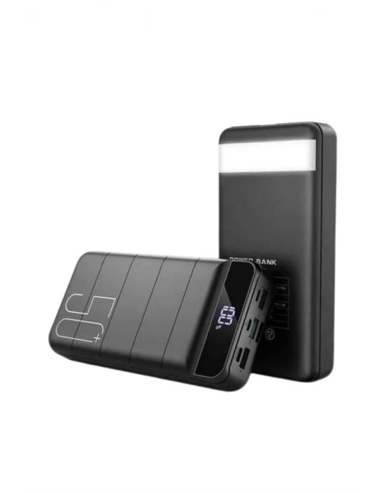 ® Powerbank Çoklu Şarj Girişi 50.000 Mah Taşınabilir Dijital Göstergeli