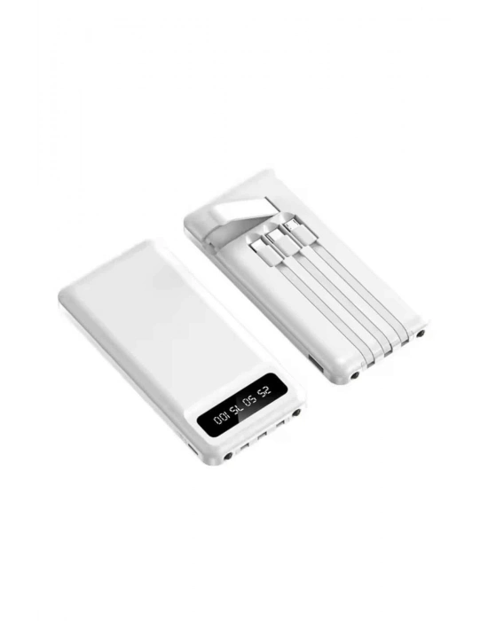 ® Powerbank Şarj Cihazı 4 Çıkışlı 20.000 MAH Powerbank Kompakt Yüksek Kapasiteli Hızlı Şarj