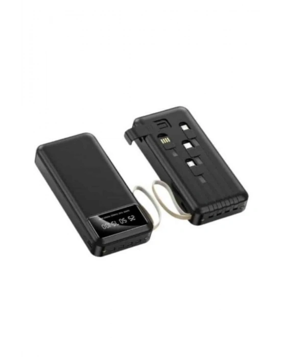 ® Powerbank Şarj Cihazı 4 Çıkışlı 20.000 MAH Powerbank Kompakt Yüksek Kapasiteli Hızlı Şarj