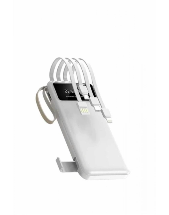 ® Powerbank Şarj Cihazı 4 Çıkışlı 20.000 MAH Powerbank Taşınabilir Çoklu Giriş