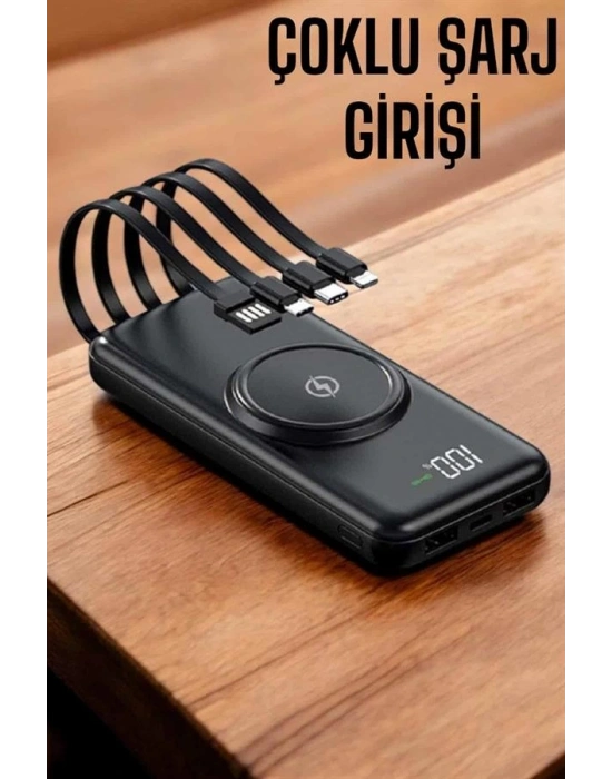 ® Powerbank Taşınabilir 10.000 Mah Hızlı Şarj Dijital Göstergeli