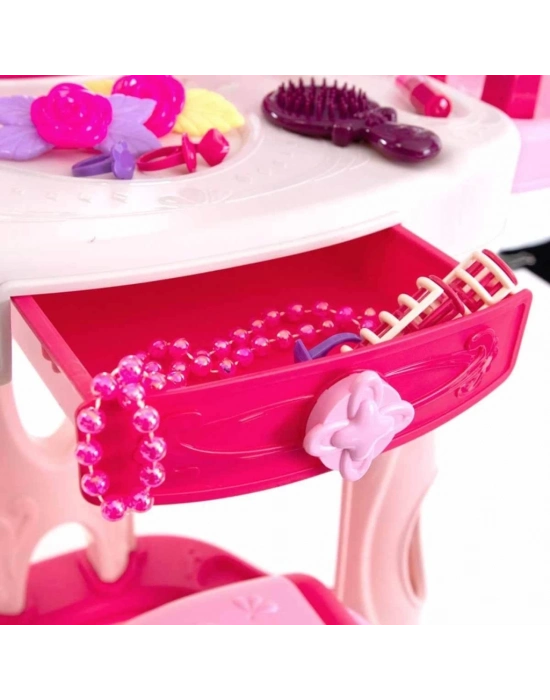 ® Pretty Pinky Işıklı ve Sesli Makyaj Masası Oyun Seti