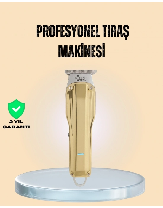 ® Profesyonel Erkek Tıraş Makinesi Güçlü Kesim ve Uzun Şarj Süreli