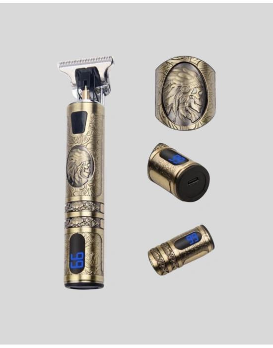 ® Profesyonel Kablosuz Tıraş Makinesi – 1-2 Saat Kesintisiz Kullanım