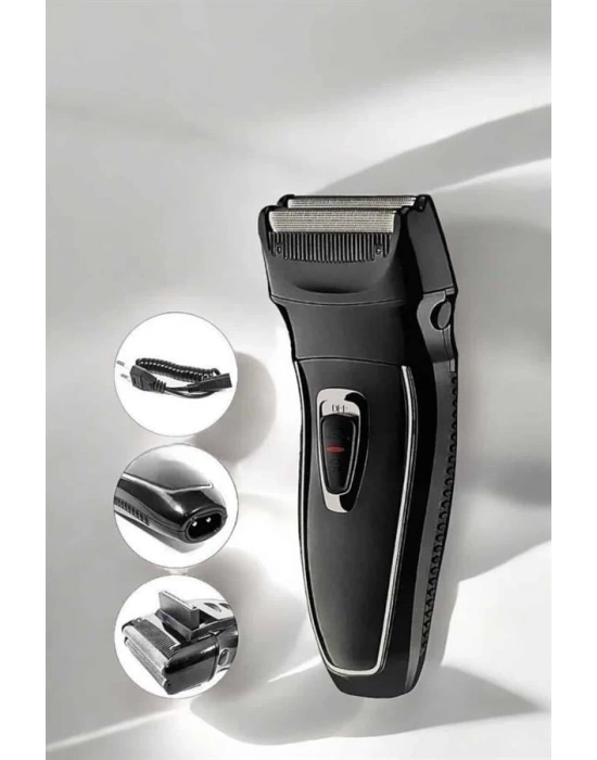 ® Profesyonel Paslanmaz Çelik Bıçaklı Saç ve Sakal İçin Çok Yönlü Kullanım