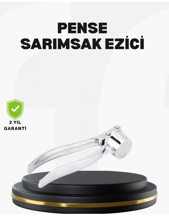 ® Profesyonel Sarımsak Ezici Sağlam Yapı ve Rahat Kavrama