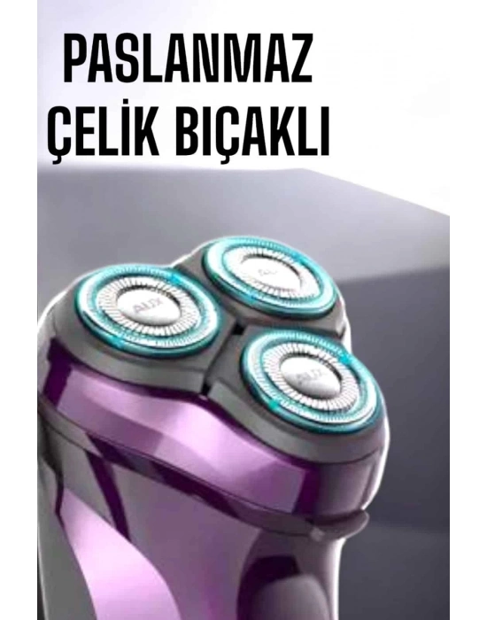 ® Profesyonel Şarjlı Saç ve Sakal Tıraş Makinesi Hassas Kesim