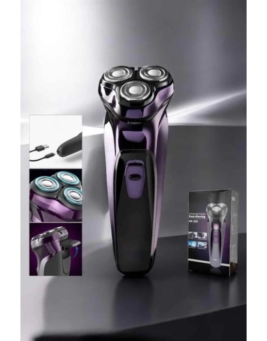 ® Profesyonel Şarjlı Saç ve Sakal Tıraş Makinesi Hassas Kesim