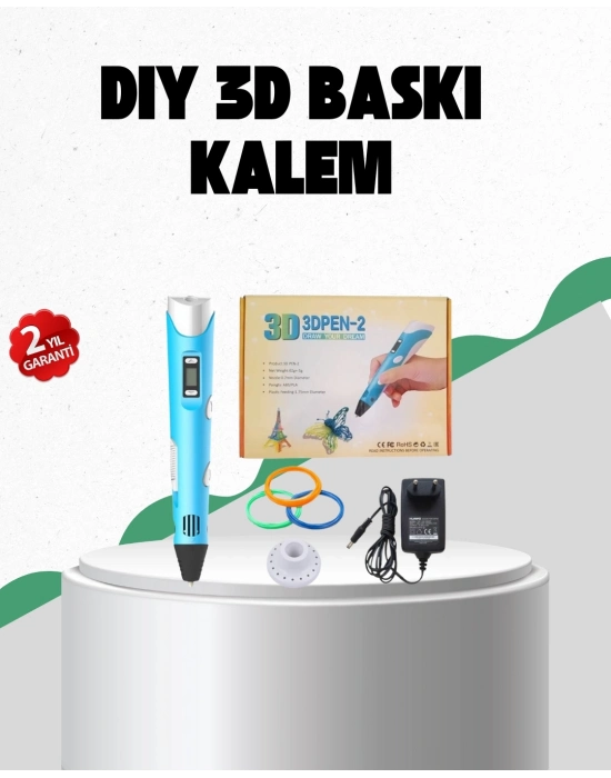 ® Profesyonel ve Hobi İçin 3D Modelleme Kalemi